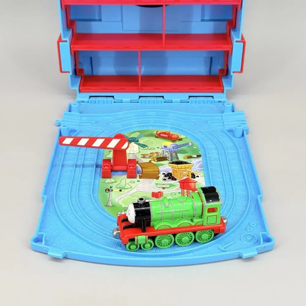 Mattel Thomas Tank Engine Train Storage Carry Case Take N Play Travel Track +